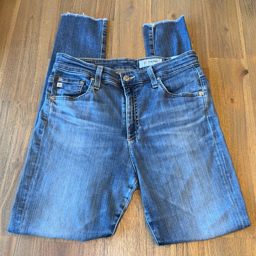 AG Adriano Goldschmied Farrah Skinny High Rise Denim, Size 29R